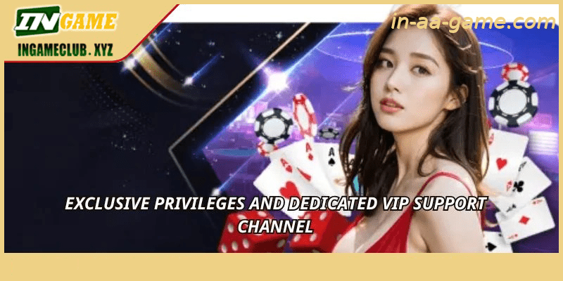 Exclusive privileges and dedicated VIP support channel