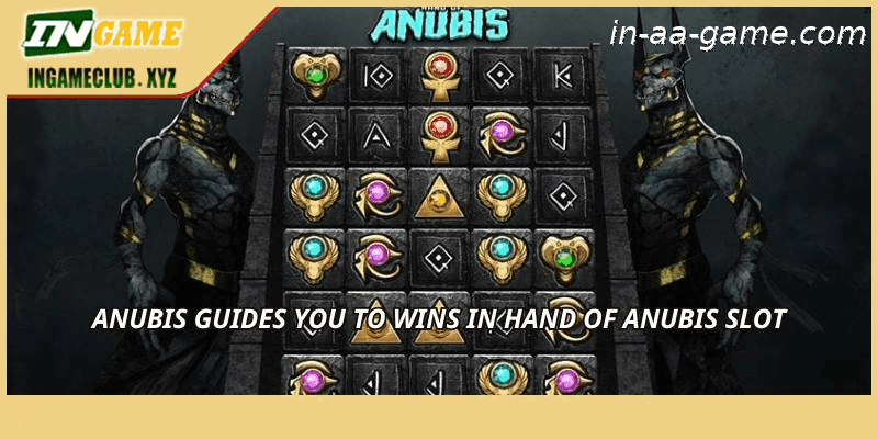 Anubis guides you to wins in Hand of Anubis slot