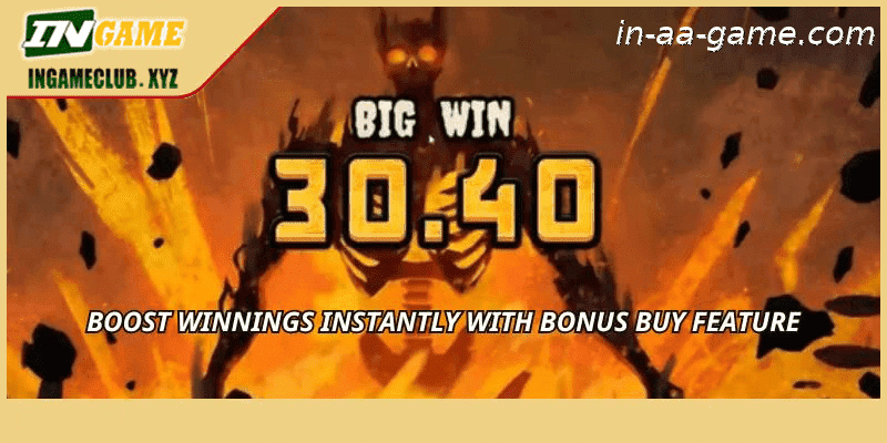 Boost winnings instantly with bonus buy feature