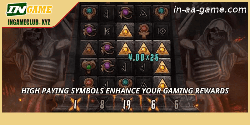 High paying symbols enhance your gaming rewards